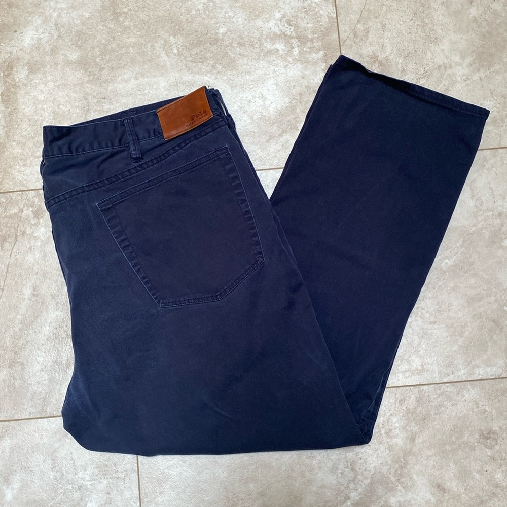 Polo Ralph Lauren chino men’s pants dark navy blue casual or formal size 40/30
